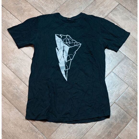 Power Rangers Shattered Grid Promo Comic Book Black Shirt Size S - Picture 1 of 4